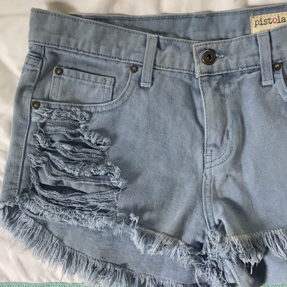 Pistola Denim Shorts - Picture 2 of 6